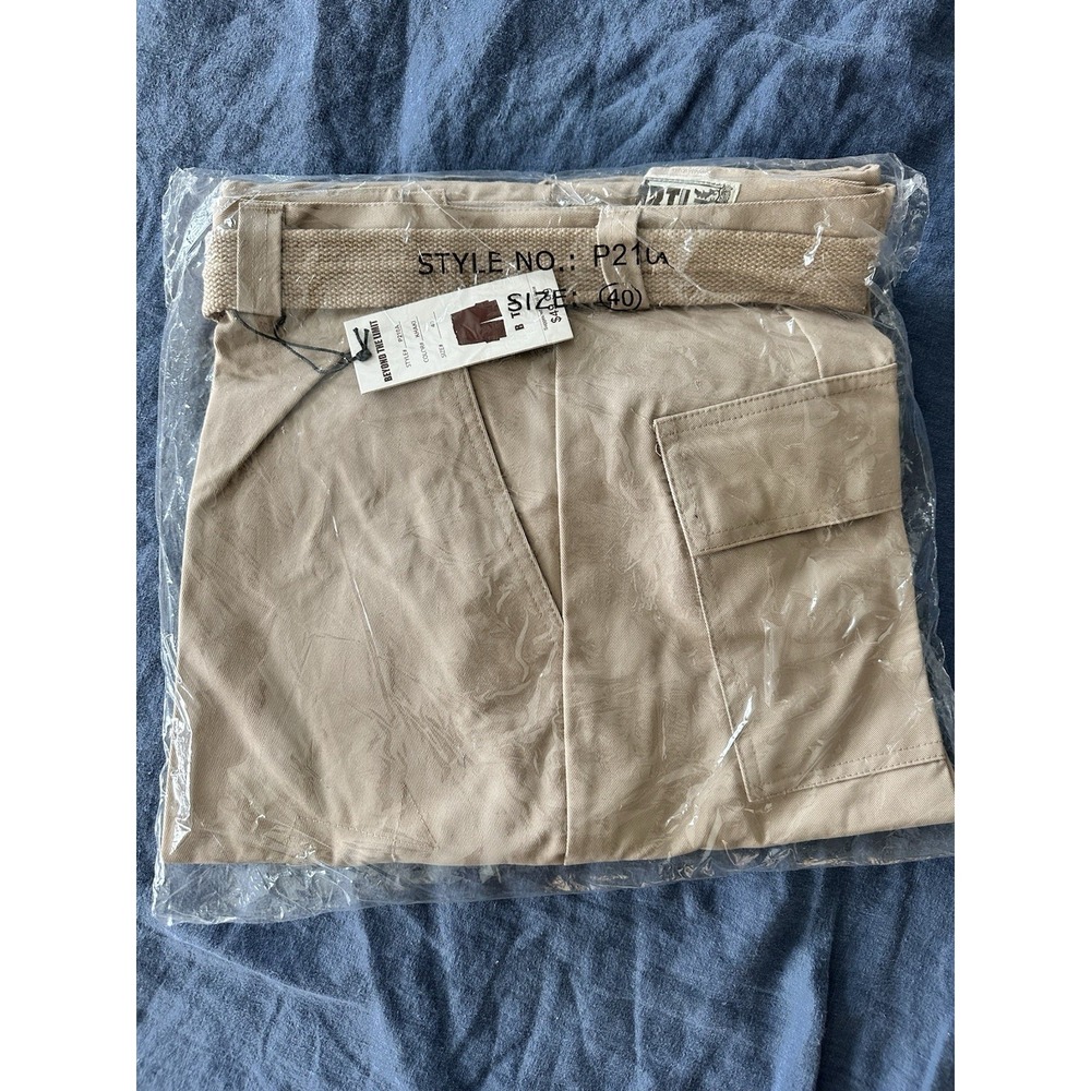 Beyond the Limit P210A Khaki Cargo‎ Shorts New With Tags Size 40